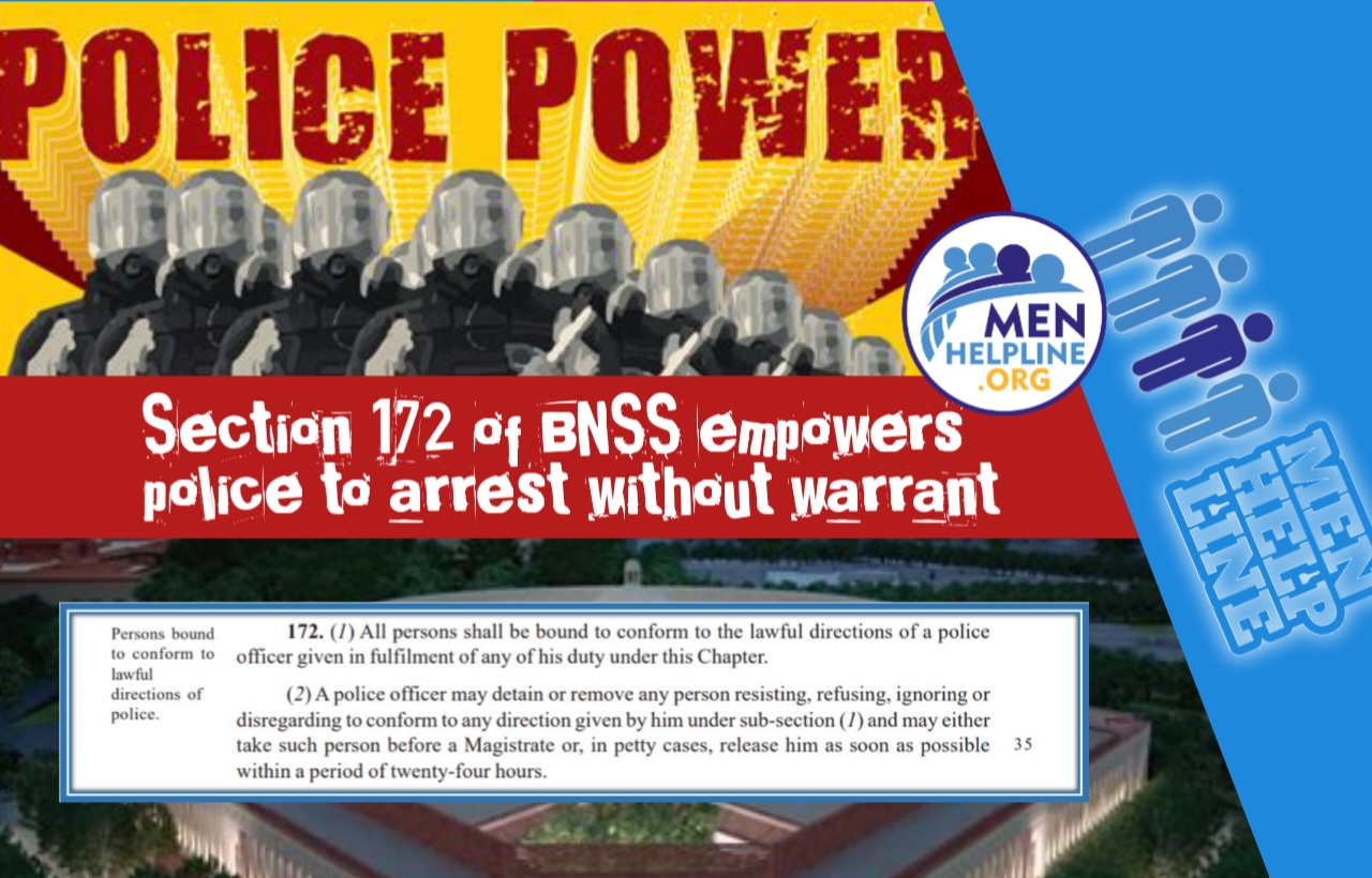 Section 172 of BNSS - police to arrest without warrant