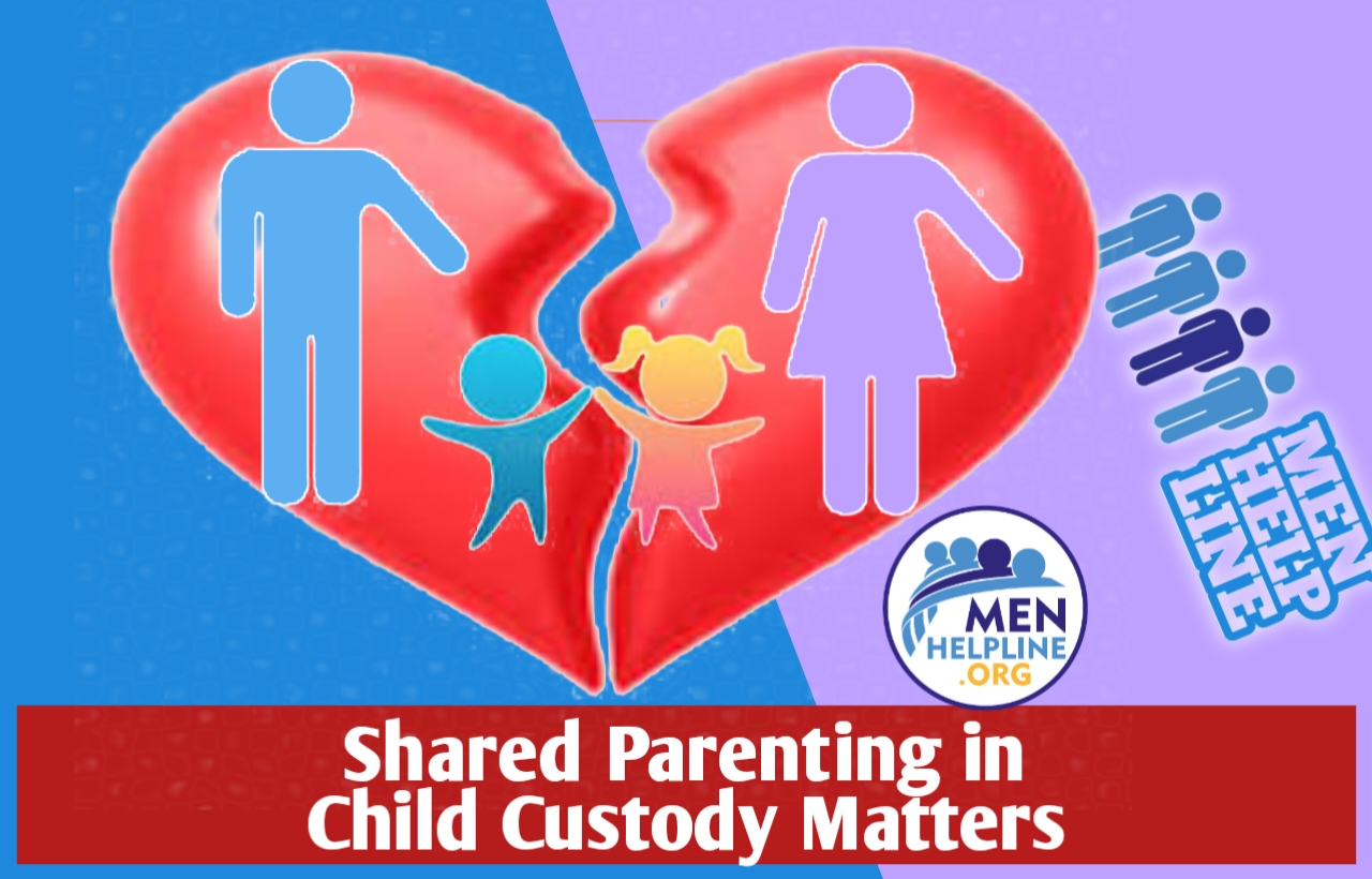 Shared Parenting in Child Custody by Men Helpline - An initiative to save Indian Family